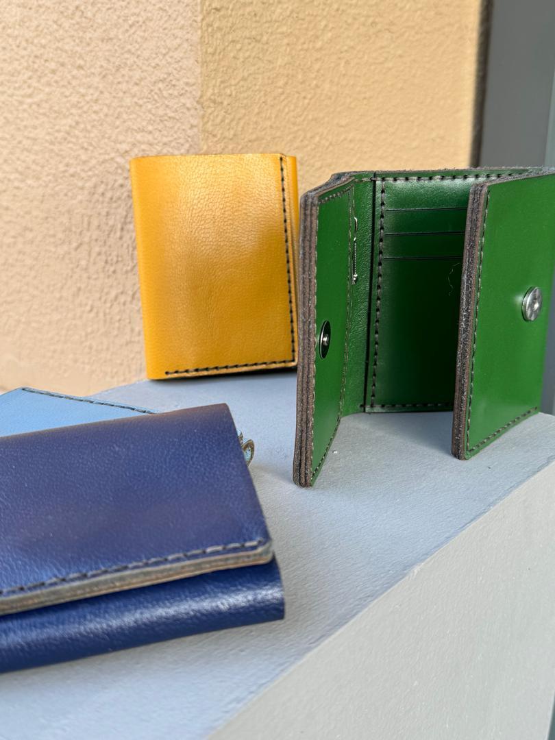 CAMEL LEATHER WALLET