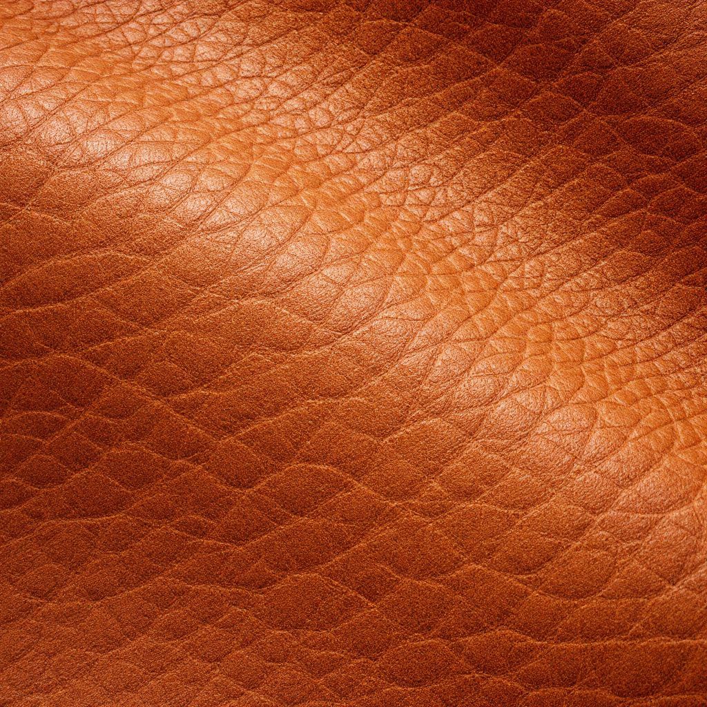 Detailed leather surface showing grain and texture